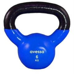 Avessa 6 Kg Kettlebell Çaydanlık Dambıl Vinyl Kettlebell - Kettlebell Çaydanlık Dambıl | ASSA SPOR