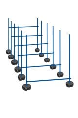 ASSA SPOR Scucs 1148 Slalom Seti Boş Renkli Mavi - Spor Ekipmanı Üretimi