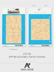 VTT-10 VOLEYBOL TAKTİK TAHTASI