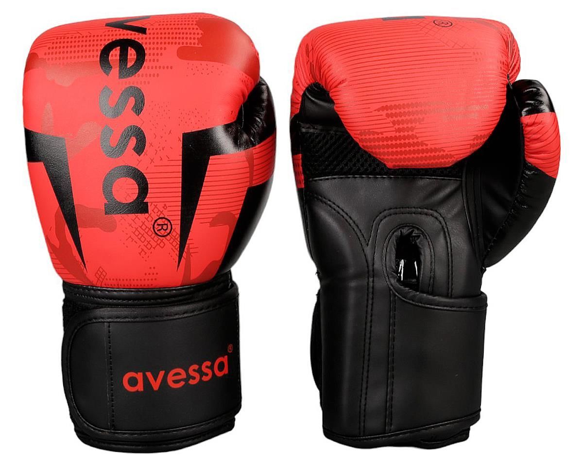 Avessa Ring-308 Boks Eldiveni Kırmızı 8 Oz - Profesyonel Boks Eldiveni | ASSA SPOR