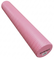 AVESSA AFR-90X15-PİNK MASAJLI UZUN FOAM ROLLER PEMBE 90X15 CM