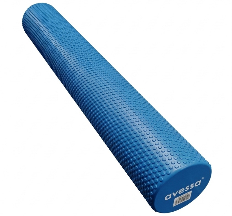 AVESSA AFR-90X15-BLUE MASAJLI UZUN FOAM ROLLER MAVİ 90X15 CM