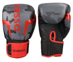 Avessa Ring-310 Boks Eldiveni Siyah 10 Oz - Profesyonel Boks Eldiveni | ASSA SPOR