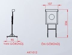 Dart Standı | Ayaklı ve Taşınabilir Dart Sehpası