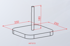 Halka Atma Tekli (Kare) Detay Fotoğrafı