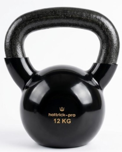 HATTRİCK KTB12 KETTLEBELL PVC KIRMIZI 12 KG