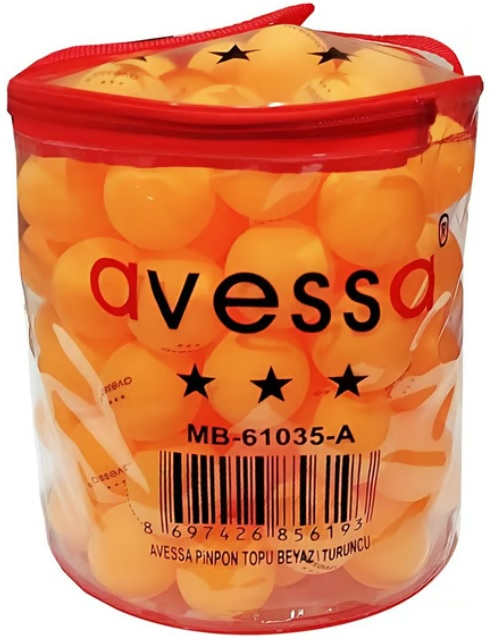 AVESSA 61035-B 1. KALİTE GAZLI PİNPON TOPU TURUNCU