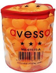 AVESSA 61035-B 1. KALİTE GAZLI PİNPON TOPU TURUNCU