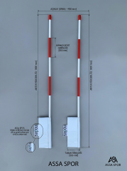 VOLEYBOL ANTEN SETİ STANDART ÇİFT VA-10