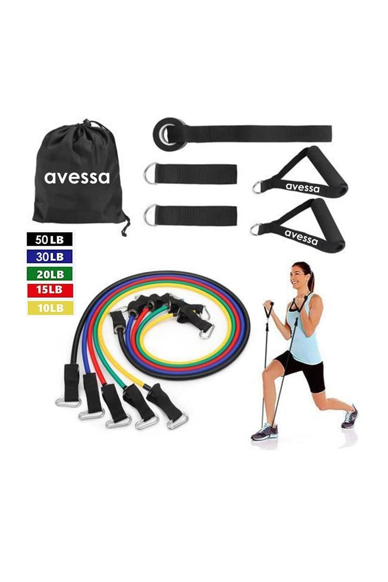 Avessa 5 Li Direnç Lastiği Seti 11 Parça Acs-500