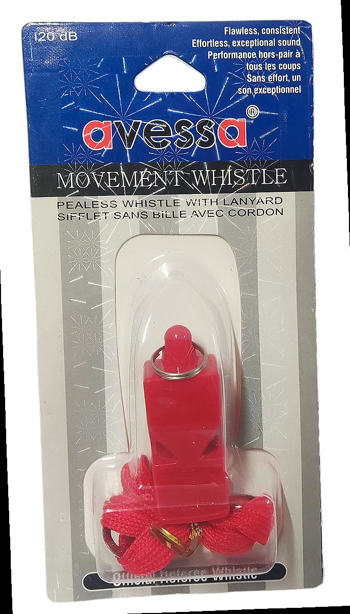 Avessa Dk-20 İpli Düdük Kırmızı 120 Db - Profesyonel Antrenman Ekipmanı | ASSA SPOR
