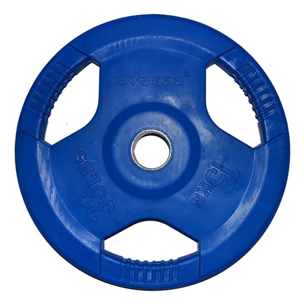 Avessa 17,5 Kg Olimpik Kauçuk Plaka Mavi MB-12111