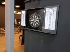 Duvara Monte Dart Dolabı Detay Fotoğrafı