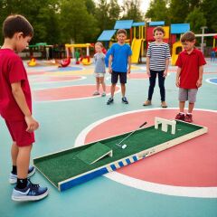 Mini Golf Modüler Teknik Çizim