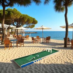 Mini Golf Modüler Farklı Açı Görünümü