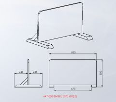 Engel Üstü Geçiş Detay Fotoğrafı