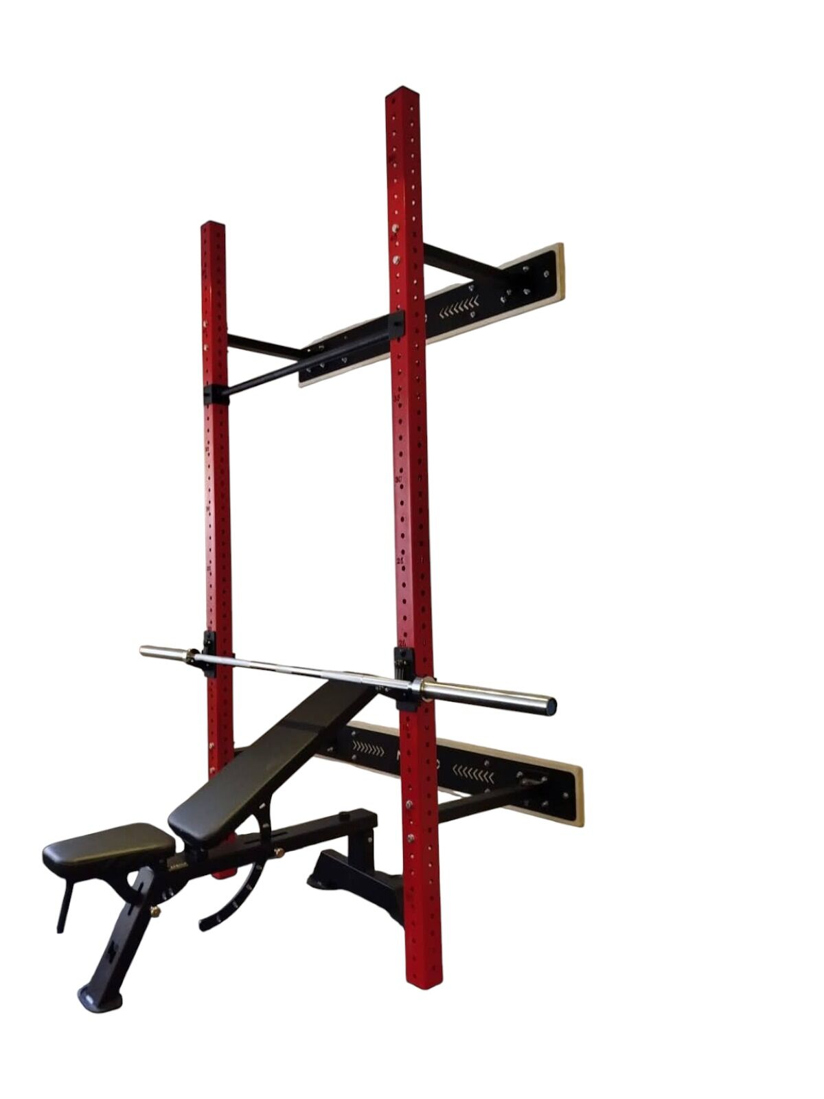 Duvara Monte Katlanır Squat İstasyonu