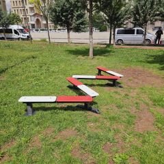 Zikzak Denge Detay Fotoğrafı