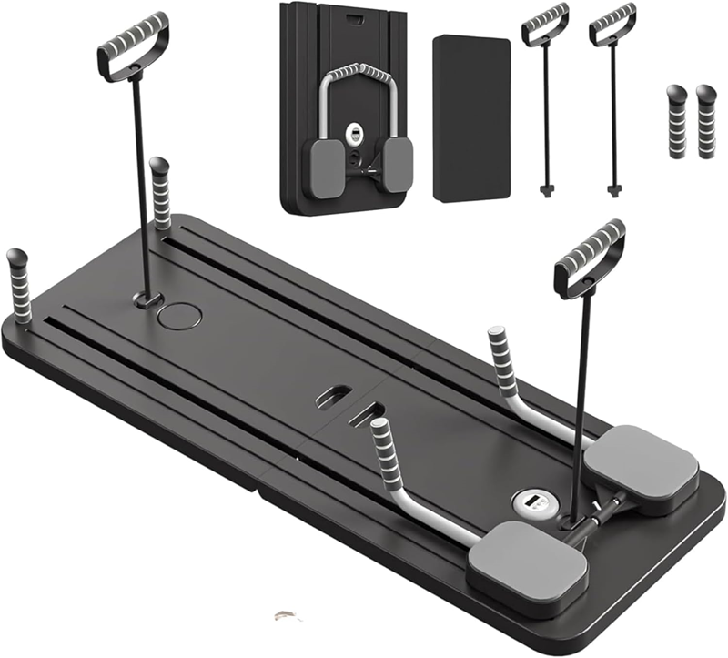 AVESSA REFORMER-100 SİYAH PİLATES REFORMER SETİ EV TİPİ