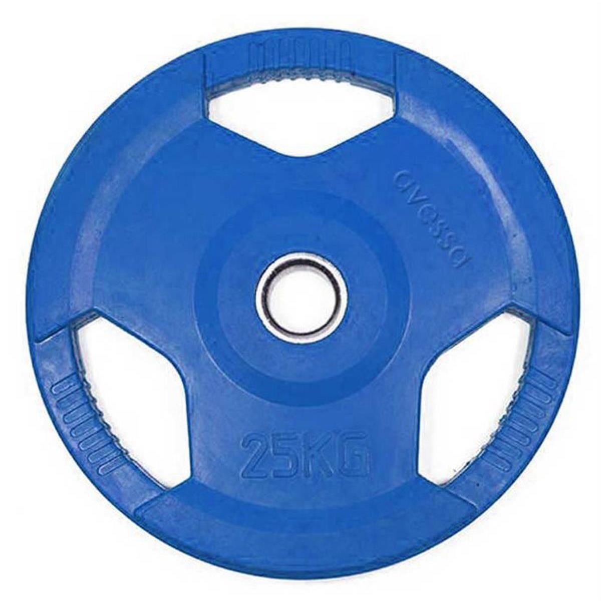 Avessa 25 Kg Olimpik Kauçuk Plaka Mavi Mb-12111 - Olimpik Ağırlık Plakası | ASSA SPOR