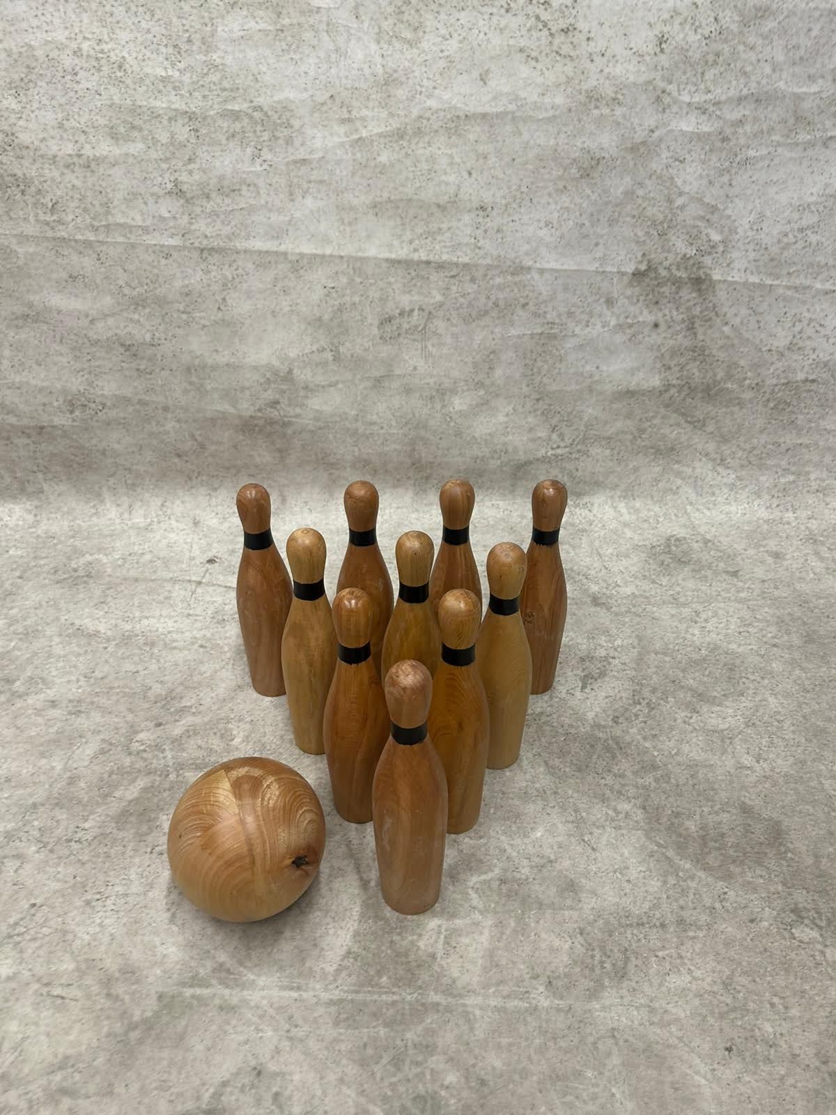 AHŞAP BOWLİNG SETİ