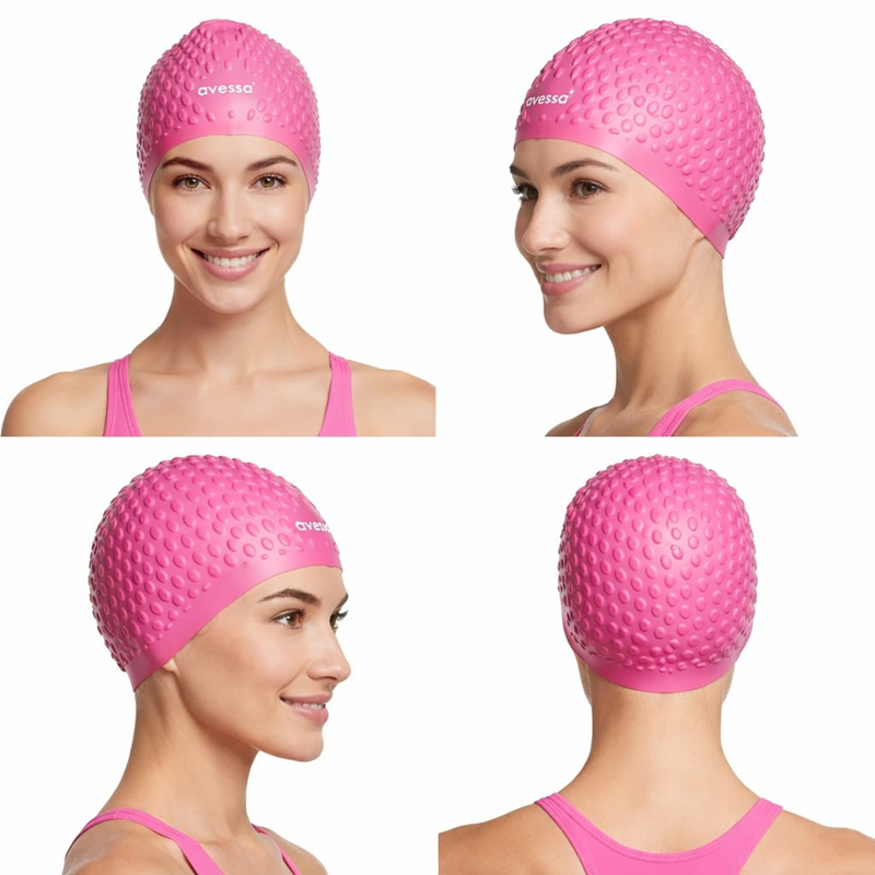 AVESSA BSLK-55 KOYU PEMBE BÜYÜK SİLİKON BONE
