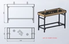 Hockey Oyunu Ölçü ve Boyut Detayı
