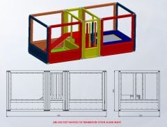 Top Havuzu Ve Trambolin Oyun Alanı Maxi