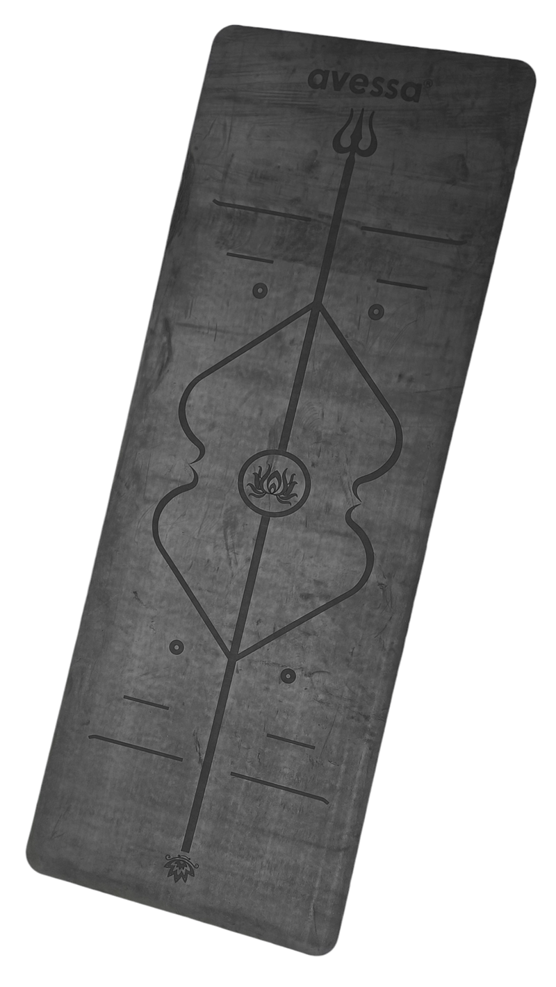 AVESSA RYM-GREY KAUÇUK YOGAMAT GRİ RENK 183*68*0,5 CM