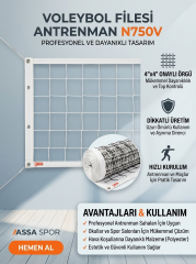 Voleybol Filesi Antrenman N750V