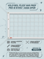 Voleybol Filesi Yarı Prof Pro-B N725V