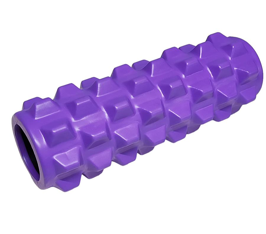 Avessa Yr-Purple Yoga Foam Roller Mor 12,3X33 Cm - Profesyonel Yoga Ekipmanı | ASSA SPOR