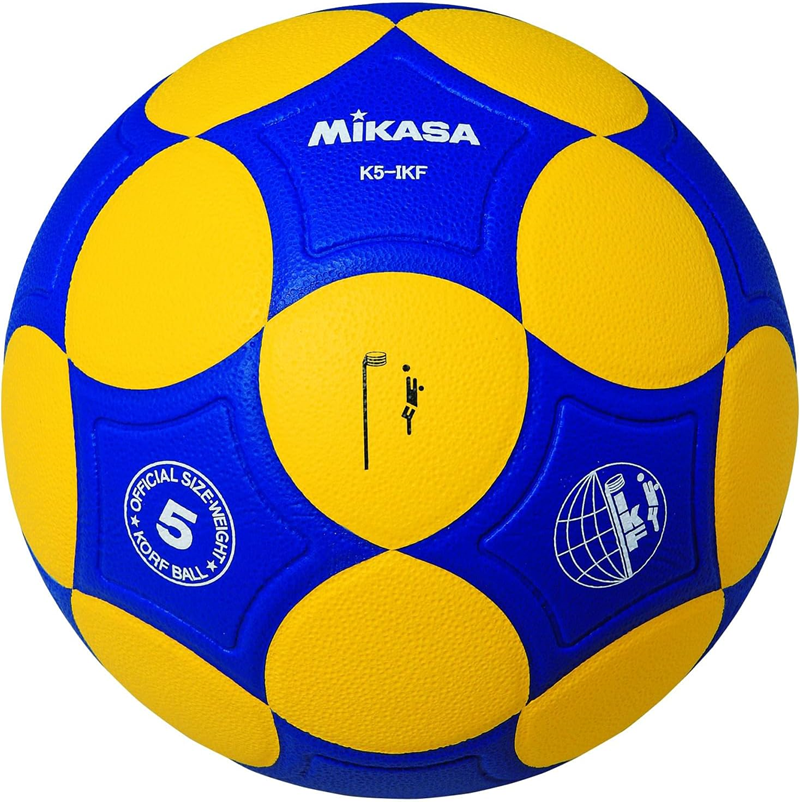 MİKASA K5-YBL SENTET.KORFBALL TOPU SARI/LACİVERT