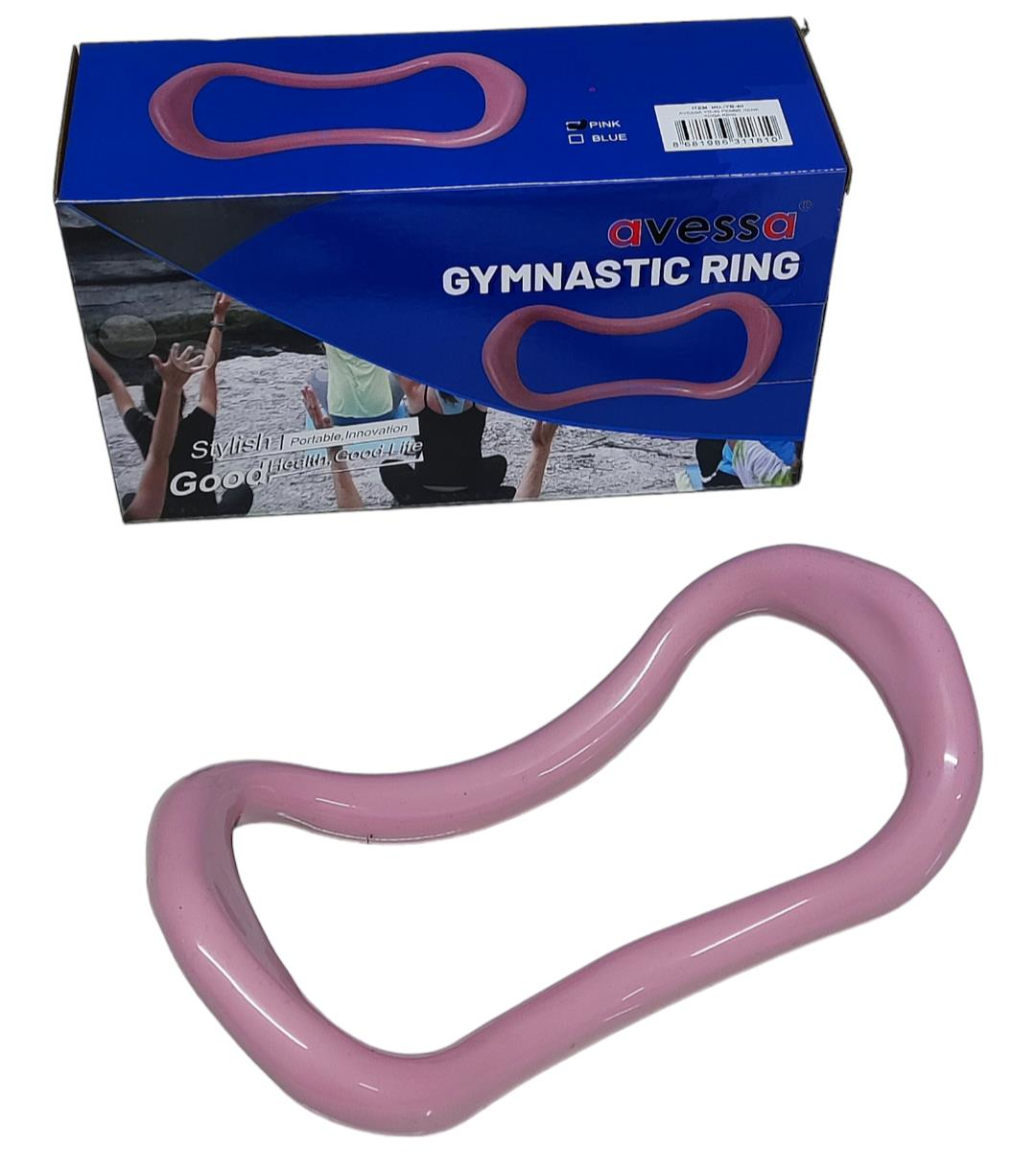 Avessa Yr-40 Yoga Ring Pembe Kutulu - Profesyonel Yoga Ekipmanı | ASSA SPOR
