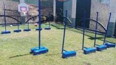 Badminton Dikmesi Metal Seyyar Ağırlıklı