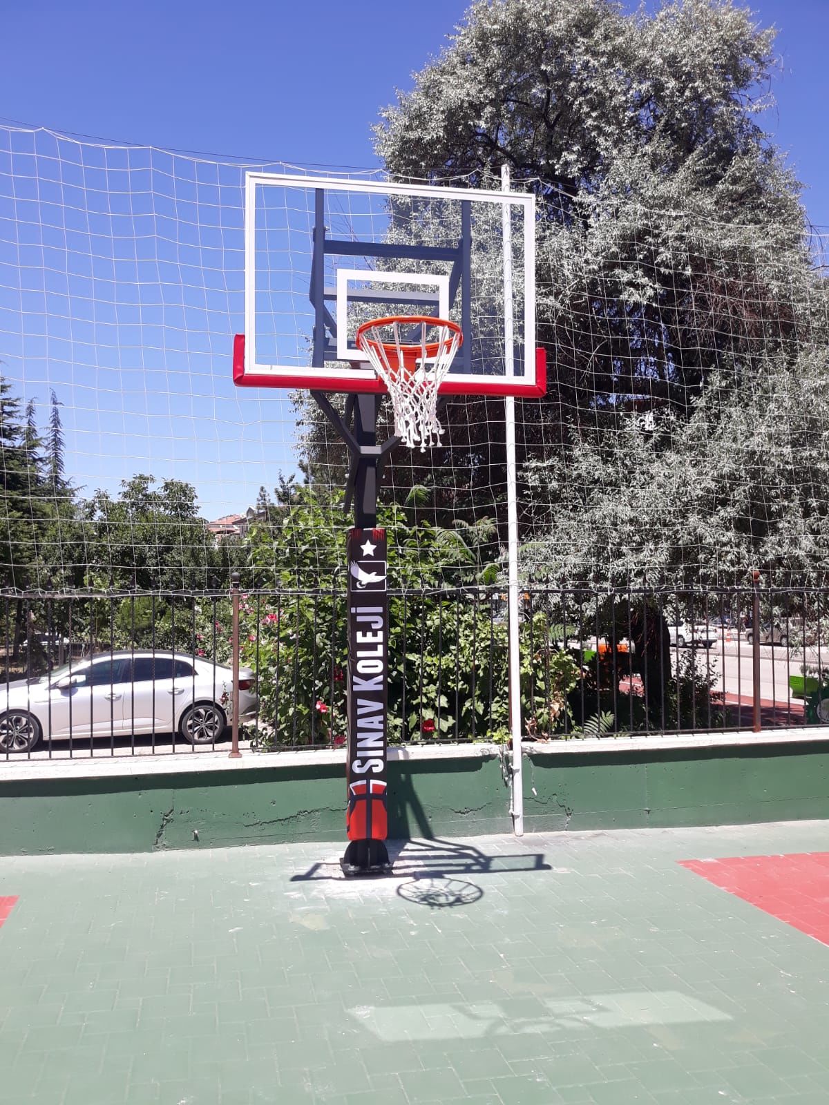 ASSA SPOR basketbol direği koruma minderi okul güvenlik ürünü