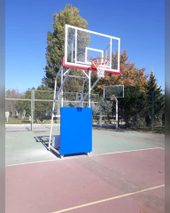 Basketbol Potası 4 Direkli Tekerlekli