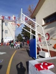 ASSA SPOR Basketbol Potası 4 Direkli Tekerlekli Genel Görünüm