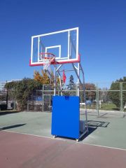 Basketbol Potası 4 Direkli Tekerlekli