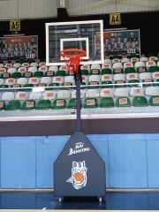 Tekerlekli Yükseklik Ayarlı Basketbol Potası Yan Görünüm