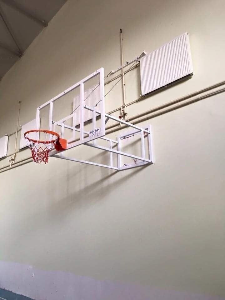 basketbol potası duvara monte panya 100×150