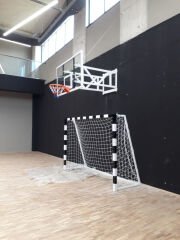 Basketbol Potası Duvara Monte Panya 100×150 Yan Görünüm