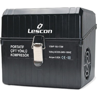 LESCON LA-2701 ÇİFT YÖNLÜ ELEKTRİKLİ HAVA KOMPRESÖRÜ