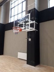 Basketbol Potası Duvara Monte Yükseklik Ayarlı 100×150 (Krikolu) Yan Görünüm