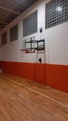 Basketbol Potası Duvara Monte Yükseklik Ayarlı 105×180 (Krikolu) Yan Görünüm