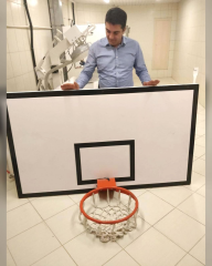 Duvara Monte Sabit Basketbol Potası Basic Model Dijital Panya (90*120)