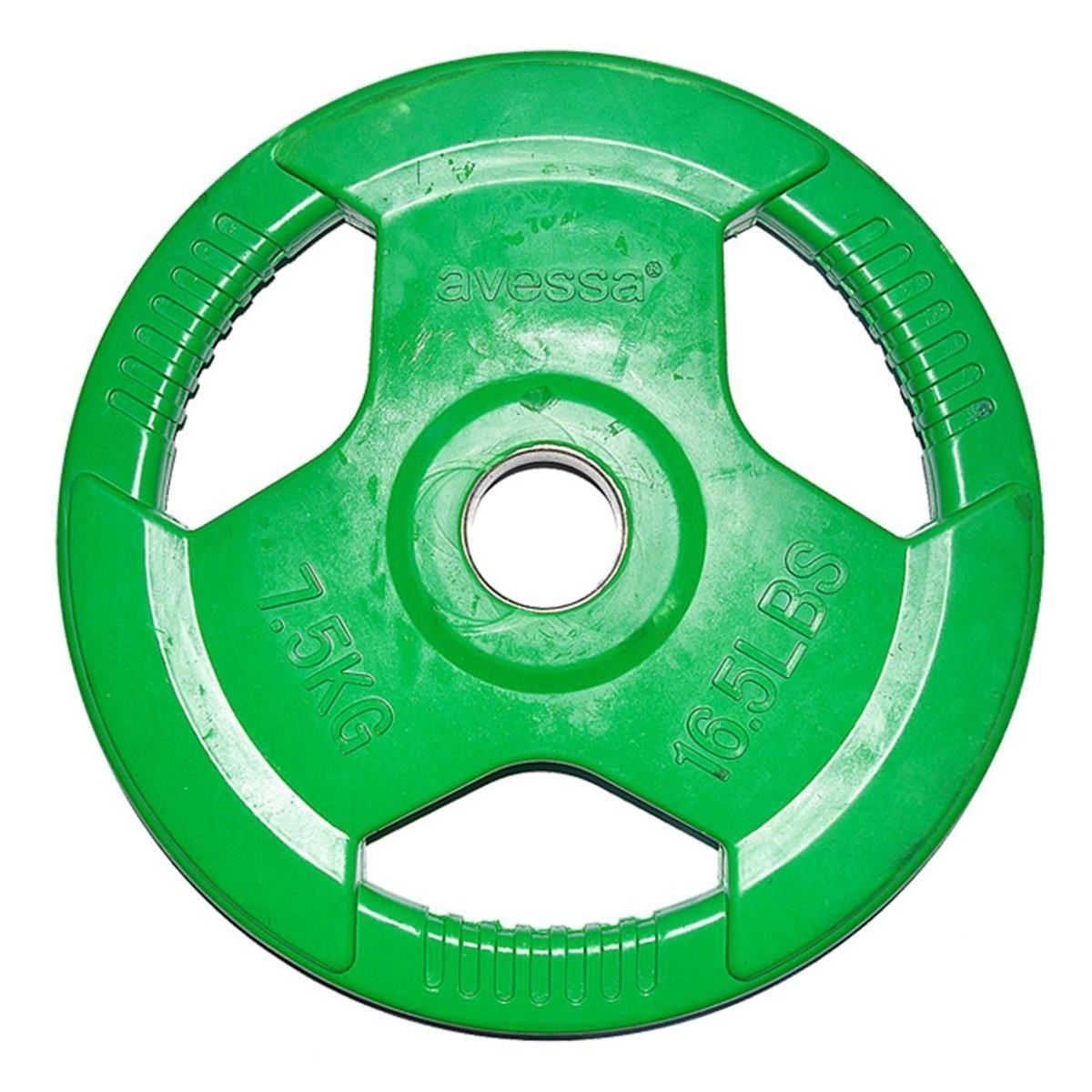 ASSA SPOR Avessa 7.5 Kg Olimpik Kauçuk Plaka Yeşil Mb 12111 - Ağırlık Plakası Üretimi