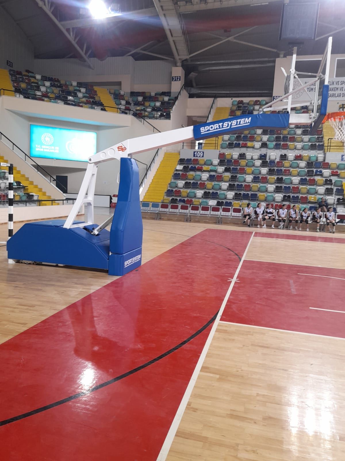 BASKETBOL POTASI NBA MODEL SEYYAR KATLANIR AĞIRLIKLI İTHAL