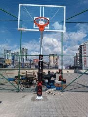 TEK DİREKLİ BASKETBOL POTASI (105*180)