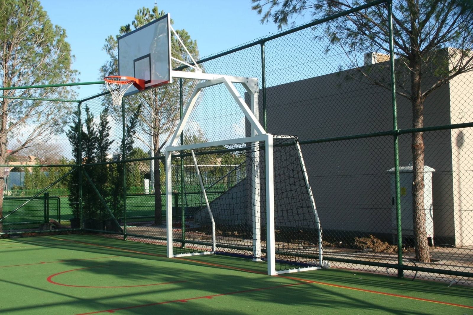 ASSA SPOR Basketbol Potası Kaleli Model - Basketbol Potası Üretimi